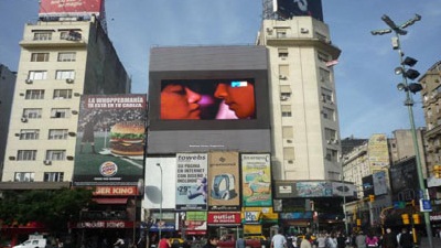 outdoor full-color  led display p10