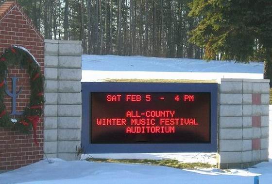 advertising led display
