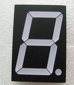 one digit led seven segment display