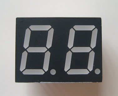 two digits led seven segment display/dual digit led seven segment display