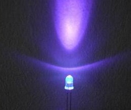 5mm round uv led