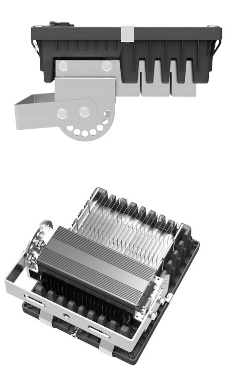 100w led flood light heat sink-sd100s 2