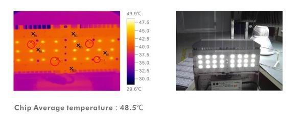 led street light heat sink