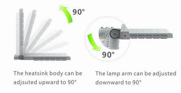 led street light heat sink