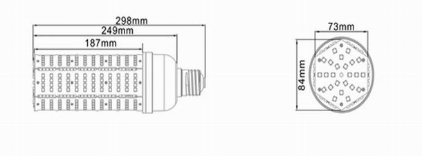 60w led street light heat sink-sd60ym