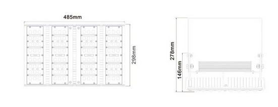 120w led tunnel light heat sink-sd120